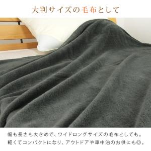 こたつ中掛け毛布 正方形 185×185cm ...の詳細画像4