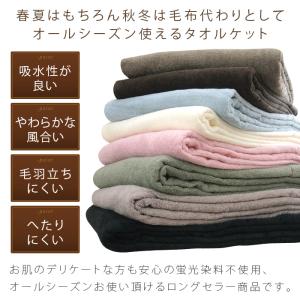 タオルケット シングル エジプト綿100% 厚...の詳細画像5