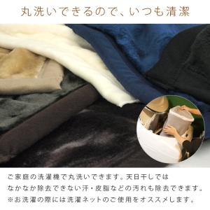 毛布 ハーフケット 2枚合わせ 2枚合わせ毛布...の詳細画像5