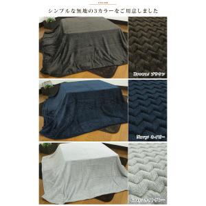 こたつ中掛け毛布 正方形 省スペース 180×...の詳細画像1