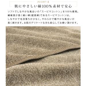 タオルケット ダブル 綿100% やわらか 夏...の詳細画像3
