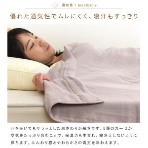 ガーゼケット 8重ガーゼケット シングル 綿1...の詳細画像3