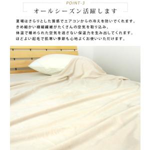 タオルケット ダブル サイズ 毛布 ブランケッ...の詳細画像4