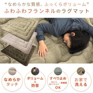 ラグ こたつ敷き布団 長方形 100×140c...の詳細画像1