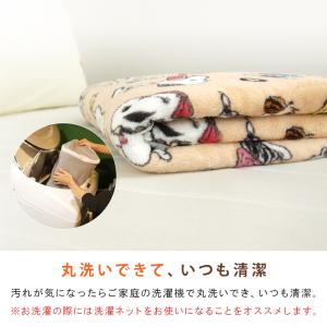 ひざ掛け毛布 毛布 2枚合わせ毛布 スヌーピー...の詳細画像4