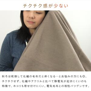 綿毛布 シングル エジプト綿 綿100% コッ...の詳細画像4