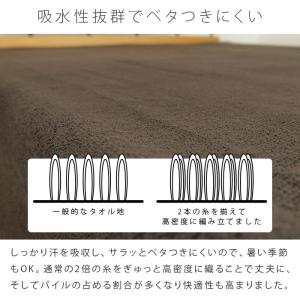 タオルシーツ ダブル エジプト綿100% シー...の詳細画像4