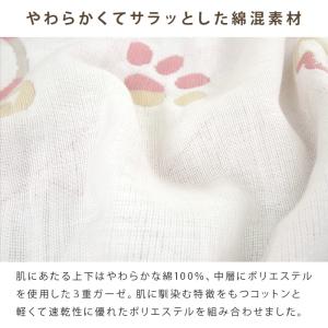 ガーゼケット スヌーピー シングル 140×1...の詳細画像2