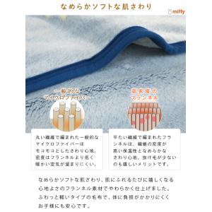 ミッフィー 毛布 ひざ掛け毛布 ロングブランケ...の詳細画像2