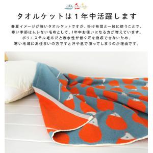 anorak タオルケット お昼寝ケット 子供 夏掛け 肌掛け 涼感 吸水 お
