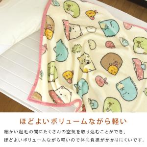 毛布 ニューマイヤー毛布 すみっコぐらし ハー...の詳細画像3