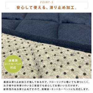 ラグ こたつ敷き布団 長方形 140×190c...の詳細画像5