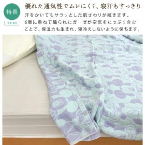 ガーゼケット ディズニー ミッキー ミニー シ...の詳細画像4