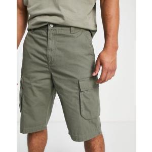 ドクターデニム メンズ ハーフパンツ・ショーツ ボトムス Dr Denim Micah cargo shorts in khaki｜revida2