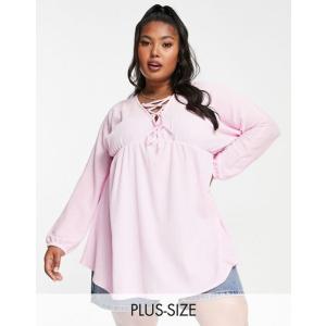 ユアーズ レディース トップス シャツ ブラウス Yours blouse in pink｜revida2