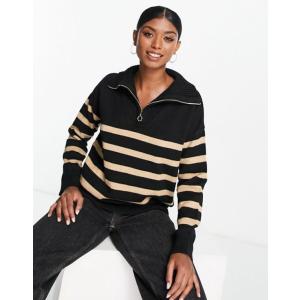 エイソス レディース カーディガン アウター ASOS DESIGN sweater with zi...