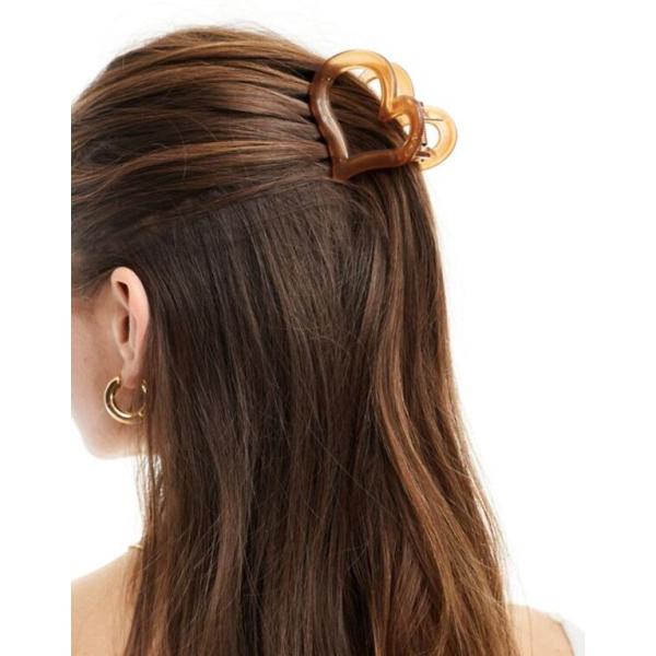 エイソス レディース ヘアアクセサリー アクセサリー ASOS DESIGN hair claw w...