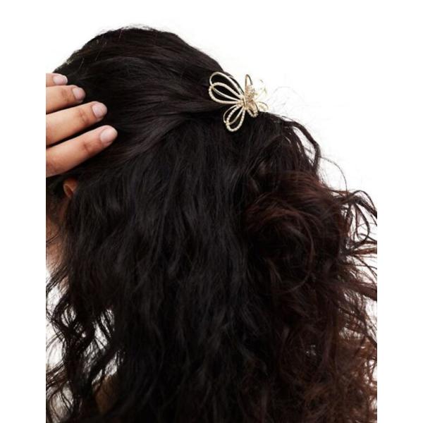 エイソス レディース ヘアアクセサリー アクセサリー ASOS DESIGN hair claw w...