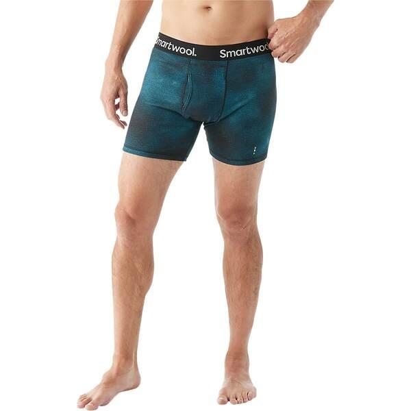 スマートウール メンズ ボクサーパンツ アンダーウェア Merino Print Boxer Bri...