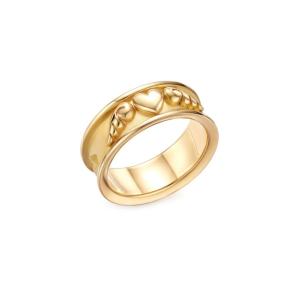 テンプル セント クレア レディース リング アクセサリー Classic 18K Gold Winged Heart Ring｜revida2