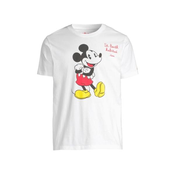 エムシーツーセイントバース メンズ Tシャツ トップス Mickey Mouse Cotton T-...
