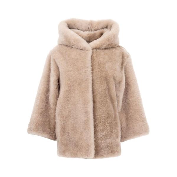 ゴルスキ レディース ジャケット・ブルゾン アウター Cashmere Goat Hooded Ja...