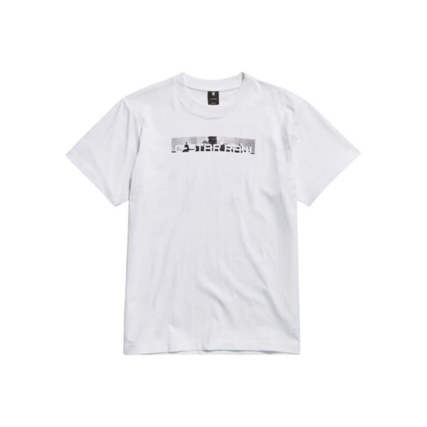 ジースター メンズ Tシャツ トップス Flight Deck Logo T-Shirt