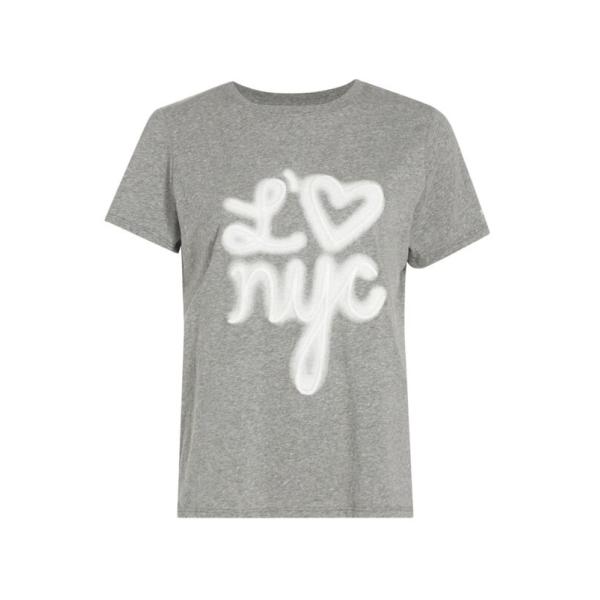 サンク ア セプト レディース Tシャツ トップス Love NYC Graphic T-Shirt