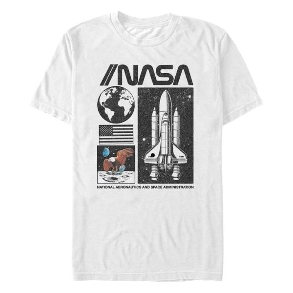 フィフスサン メンズ Tシャツ NASA Men&apos;s National Aeronautics an...
