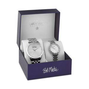 ボブマッキン メンズ 腕時計 アクセサリー Men's and Women's Silver-tone Base Metal Bracelet 2 Piece Watch Set 45mm and 36mm｜revida2