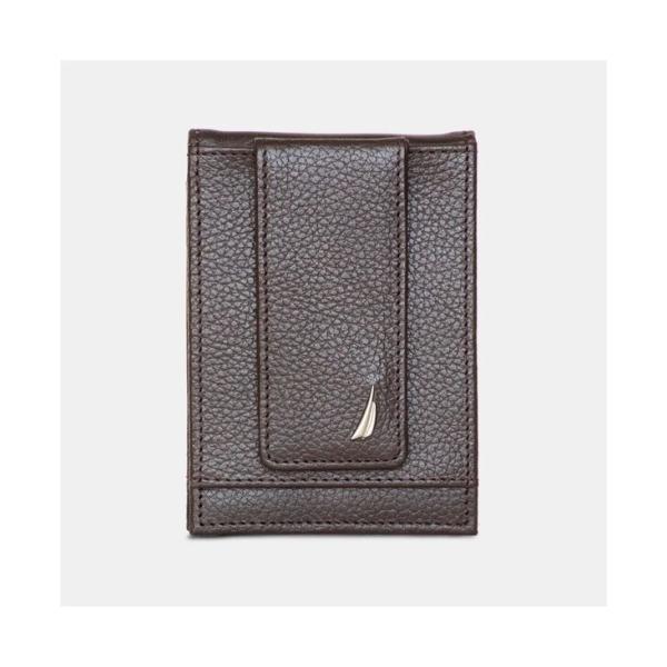 ナウティカ メンズ 財布 アクセサリー Men&apos;s Front Pocket Leather Wal...