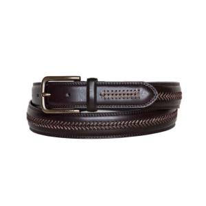 ナウティカ メンズ ベルト アクセサリー Men's Leather Belt with Lacing｜revida2