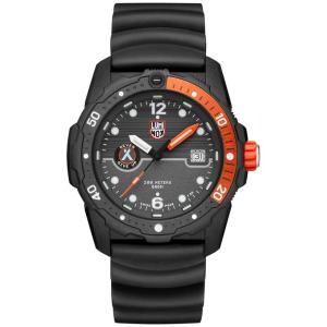 ルミノックス メンズ 腕時計 アクセサリー Men's Swiss Bear Grylls Survival SEA Series Never Give Up Dive Black Rubber Strap Watch 42mm｜revida2