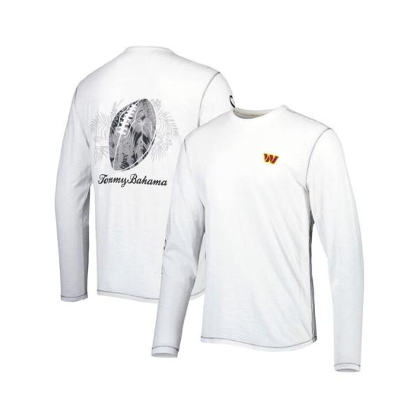 トッミーバハマ メンズ Tシャツ トップス Men&apos;s White Washington Comma...