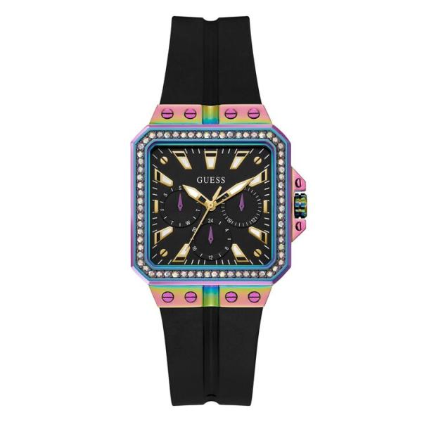 ゲス レディース 腕時計 アクセサリー Women&apos;s Multi-Function Black S...