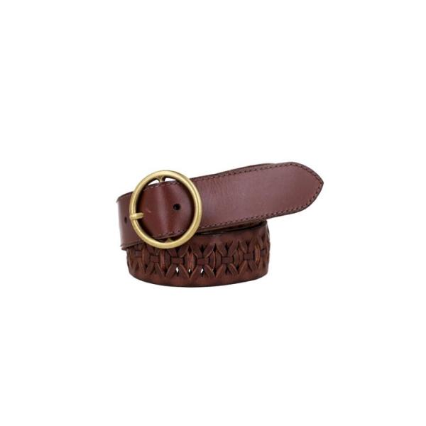 フライ レディース ベルト アクセサリー Women&apos;s Woven Leather Belt