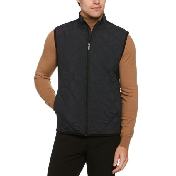 ペリーエリス メンズ ジャケット・ブルゾン アウター Men&apos;s Onion Quilted Ful...