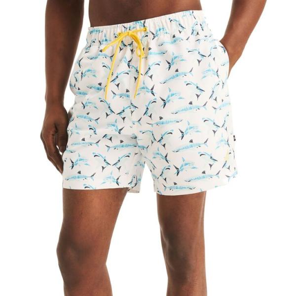 ナウティカ メンズ ハーフパンツ・ショーツ 水着 Men&apos;s Shark Week Printed ...