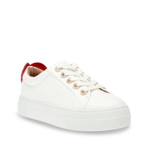 ベッツィジョンソン レディース スニーカー シューズ Women's Presely Rhinestone Heart Lace-Up Sneakers｜revida2