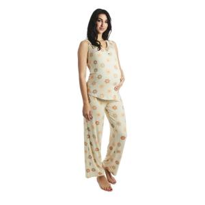 エヴァリーグレー レディース ナイトウェア アンダーウェア Women's Joy Tank & Pants Maternity/Nursing Pajama Set