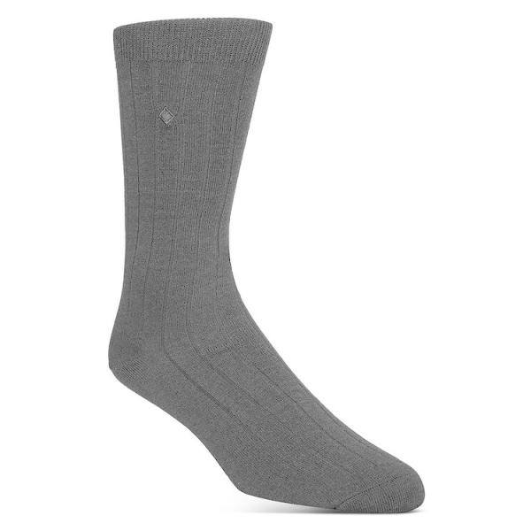 コールハーン メンズ 靴下 アンダーウェア Ribbed Dress Socks