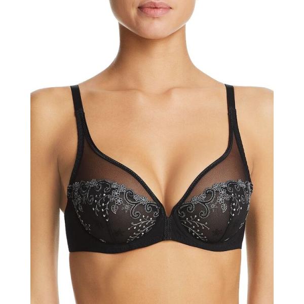 シモーヌペレール レディース ブラジャー アンダーウェア Delice Sheer Plunge U...