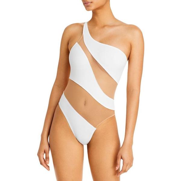 ノーマカマリ レディース 上下セット 水着 Snake Mesh Stripe One Piece ...