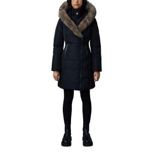 マッカージュ レディース パーカー・スウェット アウター Kay Hooded Down Shear...