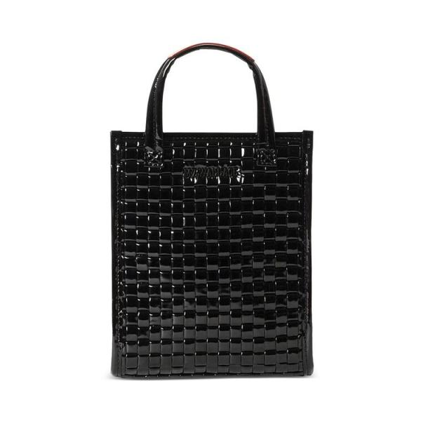 エムジーウォレス レディース トートバッグ バッグ Lacquered Woven Micro Bo...