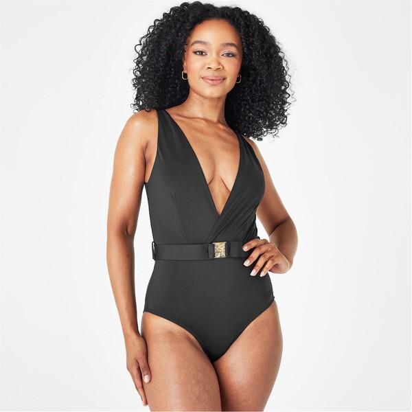 ビバ レディース 上下セット 水着 Belted Plunge Swimsuit