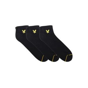 ライルアンドスコット メンズ 靴下 アンダーウェア Ross 3 Pack Trainer Socks｜revida2