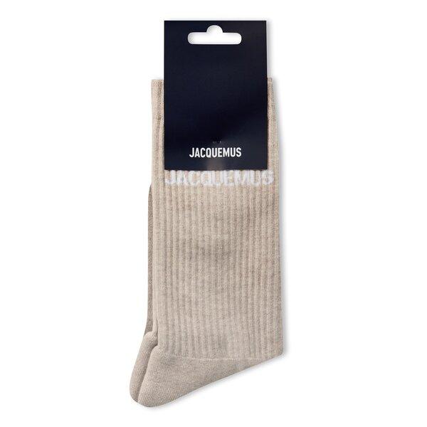 ジャクエムス メンズ 靴下 アンダーウェア Jacquemus Logo Socks Sn34