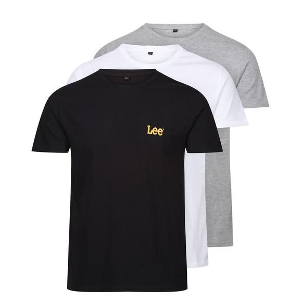 リー メンズ Tシャツ トップス Crw T Larkn 3pk Sn00