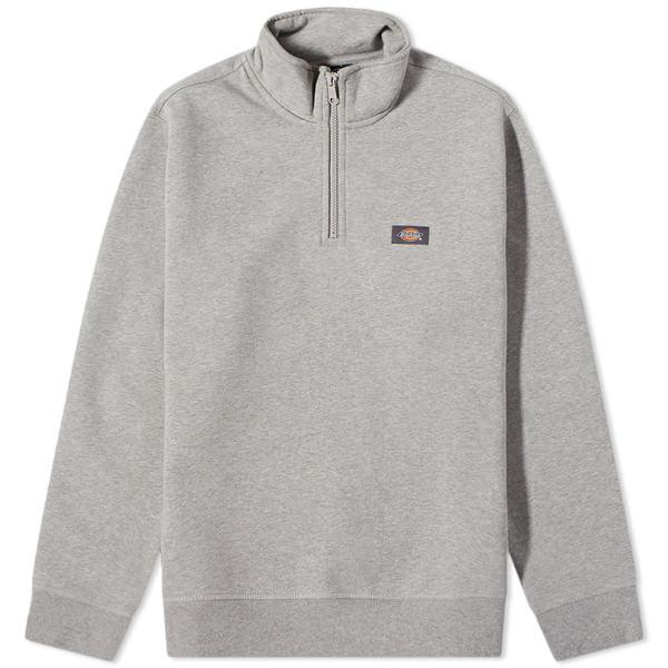 ディッキーズ メンズ パーカー・スウェット Dickies Oakport Half Zip Swe...